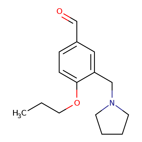 4-Propoxy-3-pyrrolidin-1-ylmethyl-benzaldehyde