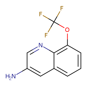 8-(TRIFLUOROMETHOXY)QUINOLIN-3-AMINE