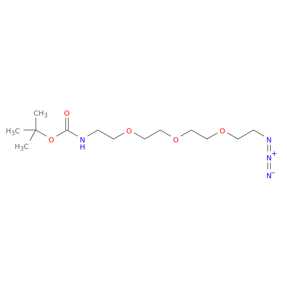 5,8,11-Trioxa-2-azatridecanoic acid, 13-azido-, 1,1-dimethylethyl ester