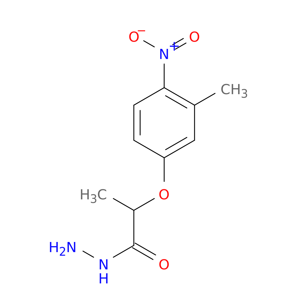 2-(3-Methyl-4-nitrophenoxy)propanohydrazide