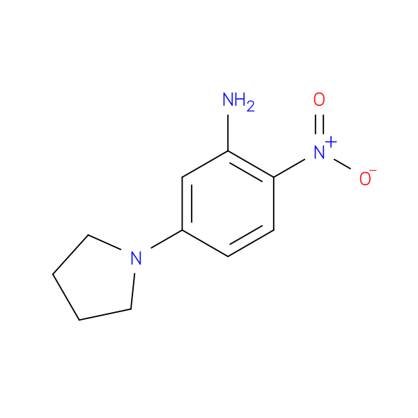 2-nitro-5-(1-pyrrolidinyl)aniline