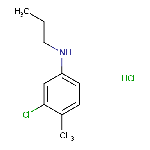 3-chloro-4-methyl-N-propylaniline hydrochloride