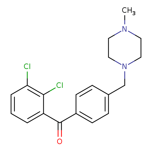 2,3-DICHLORO-4'-(4-METHYLPIPERAZINOMETHYL) BENZOPHENONE