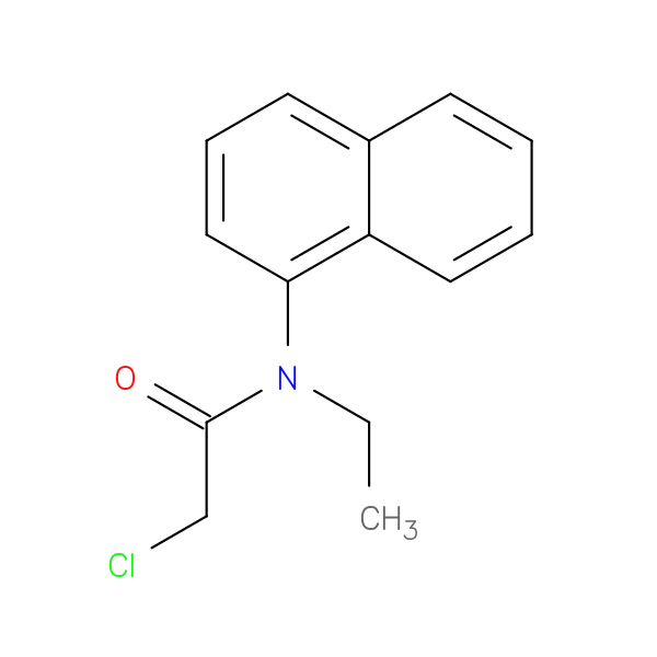 2-chloro-N-ethyl-N-(naphthalen-1-yl)acetamide