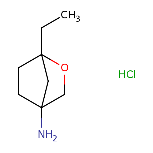 1-ethyl-2-oxabicyclo[2.2.1]heptan-4-aminehydrochloride