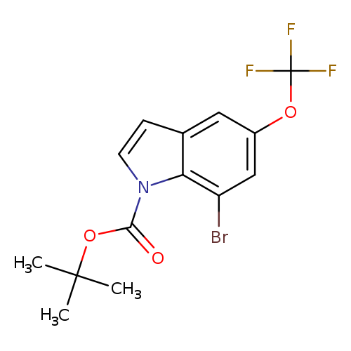 tert-butyl 7-bromo-5-(trifluoromethoxy)indole-1-carboxylate