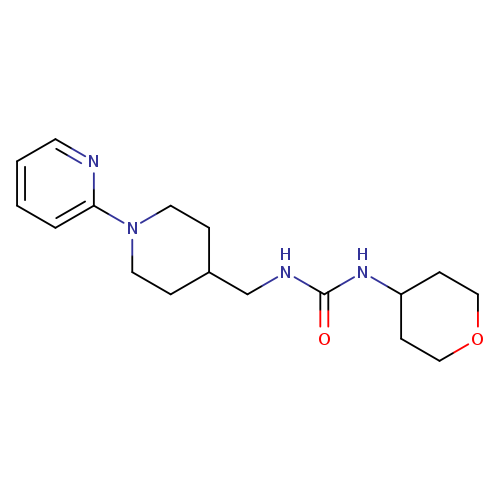 1-(oxan-4-yl)-3-{[1-(pyridin-2-yl)piperidin-4-yl]methyl}urea