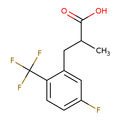 3-(5-Fluoro-2-trifluoromethyl-phenyl)-2-methyl-propionic acid
