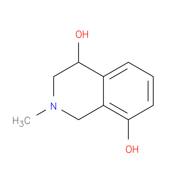 1,2,3,4-Tetrahydro-4,8-dihydroxy-2-methyl-isoquinoline