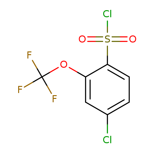4-chloro-2-(trifluoromethoxy)benzene-1-sulfonylchloride