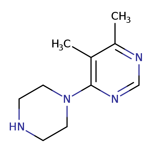4,5-dimethyl-6-(1-piperazinyl)pyrimidine