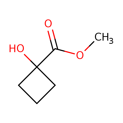 Cyclobutanecarboxylic acid, 1-hydroxy-, methyl ester