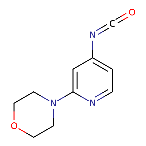 Morpholine,4-(4-isocyanato-2-pyridinyl)-