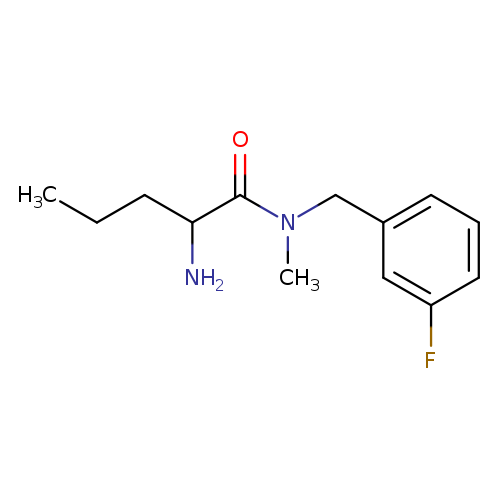 2-amino-N-[(3-fluorophenyl)methyl]-N-methylpentanamide