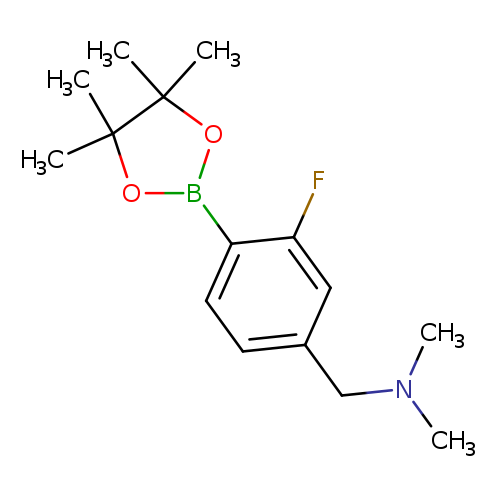 4-(Dimethylaminomethyl)-2-fluorophenylboronic acid, pinacol ester