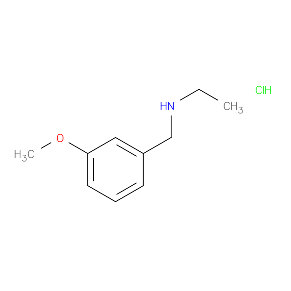 N-(3-methoxybenzyl)ethanamine hydrochloride