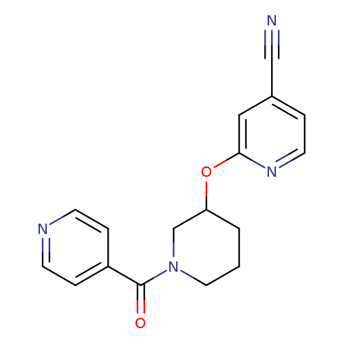 2-{[1-(pyridine-4-carbonyl)piperidin-3-yl]oxy}pyridine-4-carbonitrile