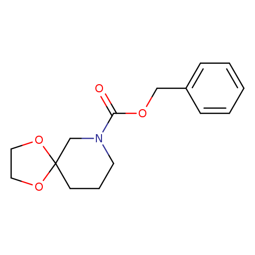 1,4-Dioxa-7-azaspiro[4.5]decane-7-carboxylic acid, phenylMethyl ester