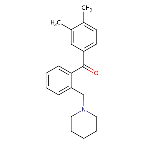 3',4'-Dimethyl-2-piperidinomethyl benzophenone