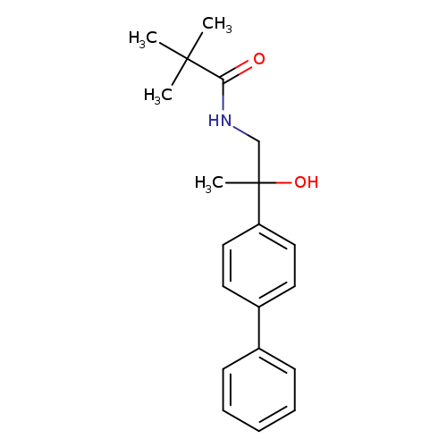 N-(2-{[1,1'-biphenyl]-4-yl}-2-hydroxypropyl)-2,2-dimethylpropanamide