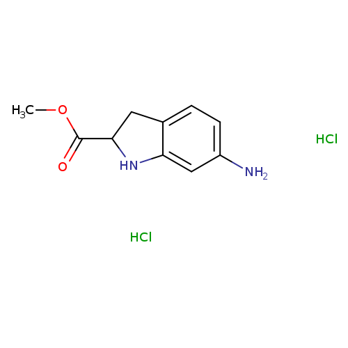 Methyl 6-amino-1h-indoline-2-carboxylate 2HCl