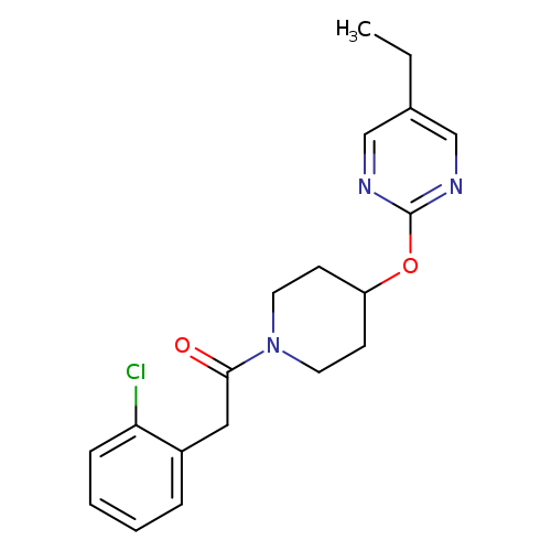 2-(2-chlorophenyl)-1-{4-[(5-ethylpyrimidin-2-yl)oxy]piperidin-1-yl}ethan-1-one