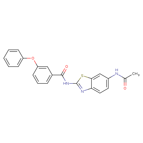 N-(6-acetamido-1,3-benzothiazol-2-yl)-3-phenoxybenzamide