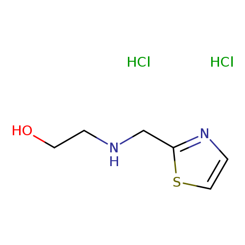 2-[(1,3-Thiazol-2-ylmethyl)amino]ethanol dihydrochloride