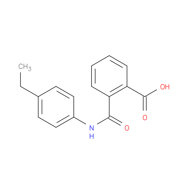 2-((4-Ethylphenyl)carbamoyl)benzoic acid