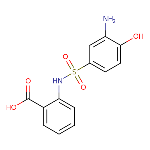 2-[[(3-Amino-4-hydroxyphenyl)sulphonyl]amino]benzoic acid