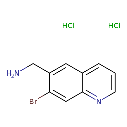 (7-bromoquinolin-6-yl)methanamine dihydrochloride