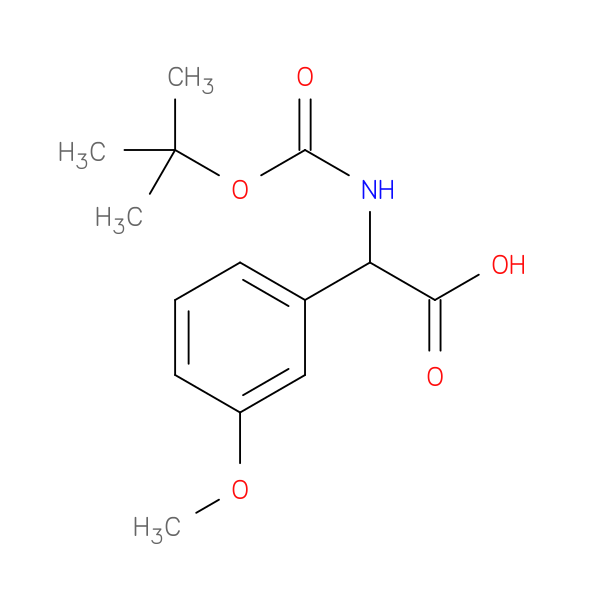 (N-BOC-Amino)(3-methoxyphenyl)acetic acid