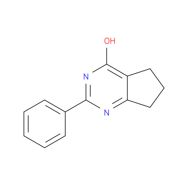 2-Phenyl-5H,6H,7H-cyclopenta[D]pyrimidin-4-OL
