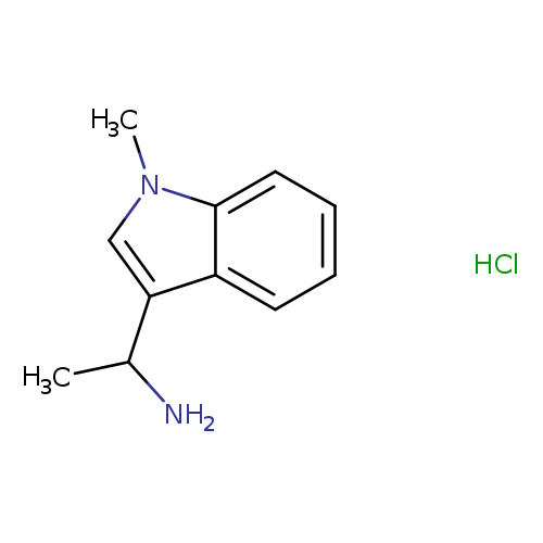 [1-(1-Methyl-1h-indol-3-yl)ethyl]amine hydrochloride
