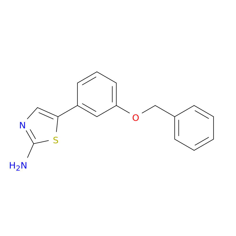 5-(3-(Benzyloxy)phenyl)thiazol-2-amine