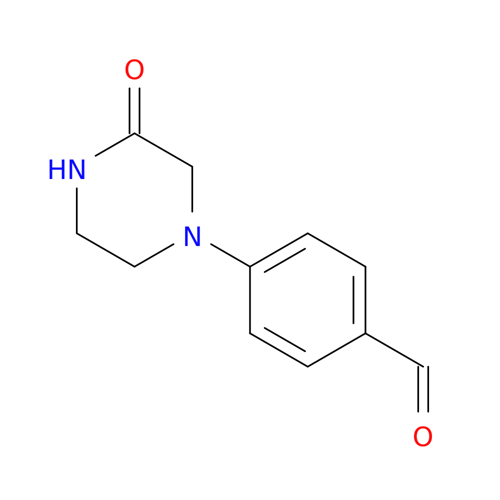 4-(3-Oxopiperazin-1-yl)benzaldehyde