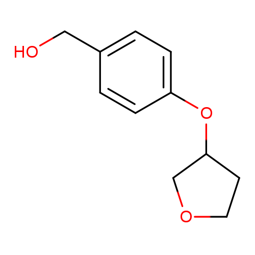 [4-(oxolan-3-yloxy)phenyl]methanol