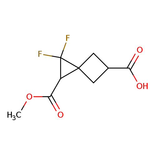 1,1-difluoro-2-(methoxycarbonyl)spiro[2.3]hexane-5-carboxylic acid