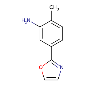 2-Methyl-5-(1,3-oxazol-2-yl)aniline