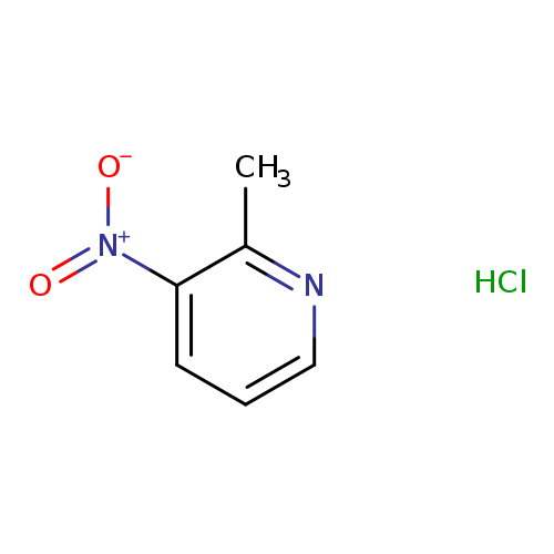 2-Methyl-3-nitropyridine, HCl