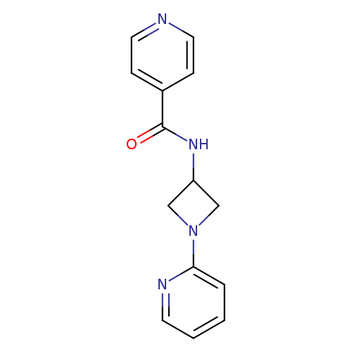 N-[1-(pyridin-2-yl)azetidin-3-yl]pyridine-4-carboxamide