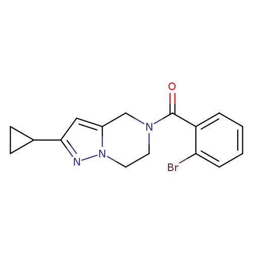 5-(2-bromobenzoyl)-2-cyclopropyl-4H,5H,6H,7H-pyrazolo[1,5-a]pyrazine