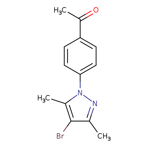 1-(4-Acetylphenyl)-4-bromo-3,5-dimethylpyrazole