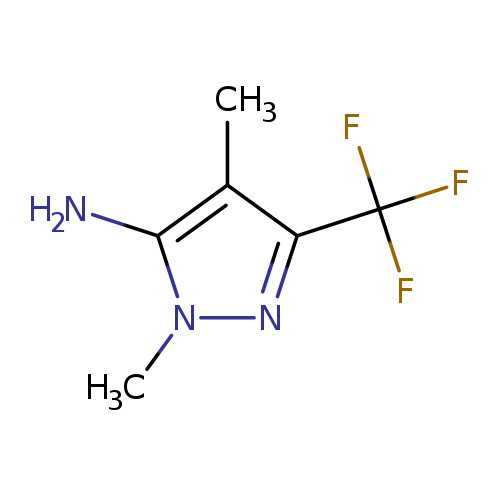 1,4-dimethyl-3-(trifluoromethyl)-1H-pyrazol-5-amine