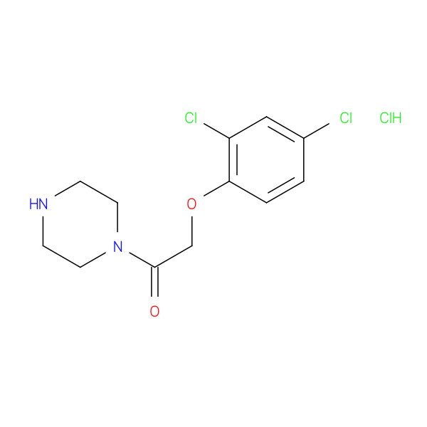 2-(2,4-Dichlorophenoxy)-1-(piperazin-1-yl)ethan-1-one hydrochloride
