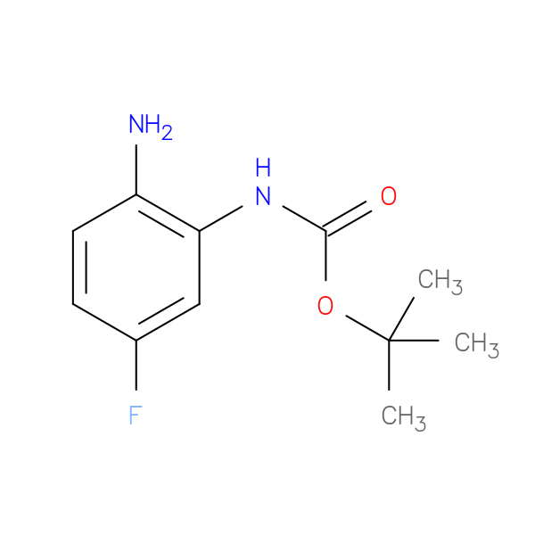 Carbamic acid, N-(2-amino-5-fluorophenyl)-, 1,1-dimethylethyl ester