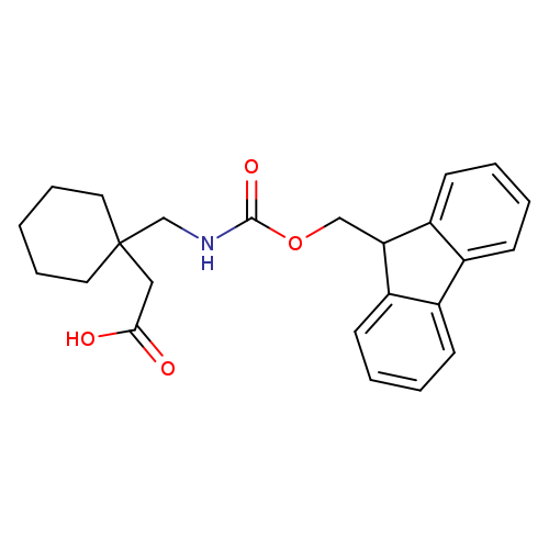 1-[[[(9H-Fluoren-9-ylmethoxy)carbonyl]amino]methyl]cyclohexaneacetic acid