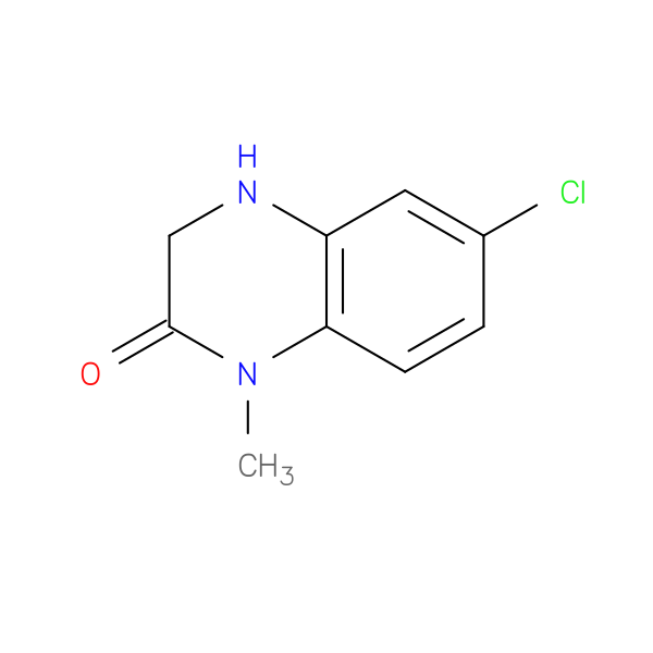 6-Chloro-1-methyl-3,4-dihydroquinoxalin-2(1h)-one