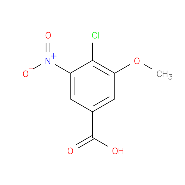 4-chloro-3-methoxy-5-nitrobenzoic acid