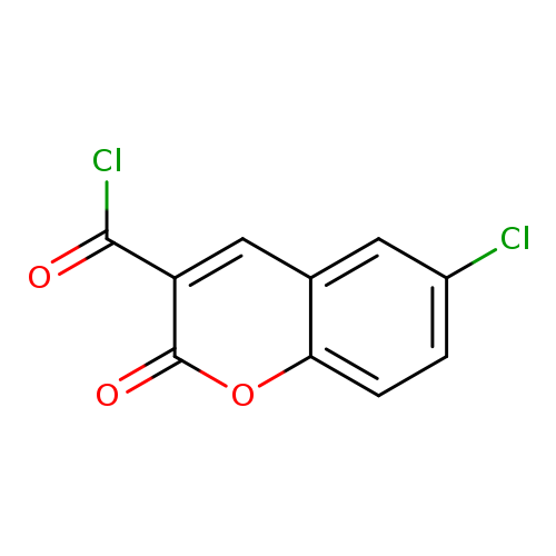 6-Chloro-2-oxo-2h-chromene-3-carbonyl chloride